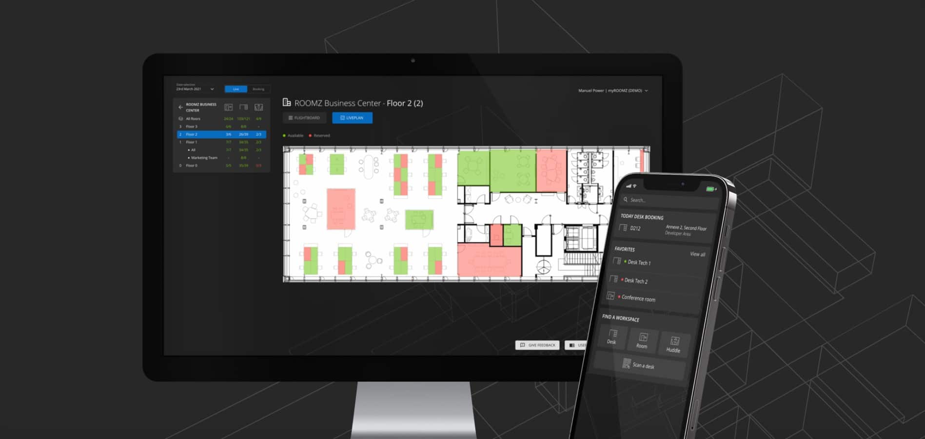 myRoomz - Raumbuchungssoftware mobile APP