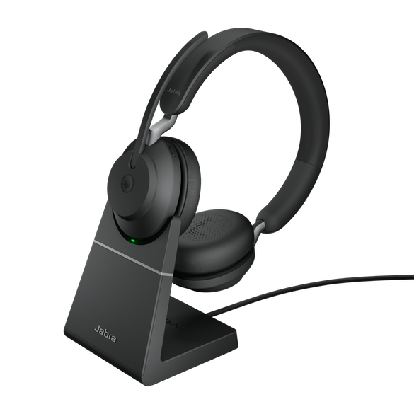 Jabra Evolve2 65 MS mit Ladestation