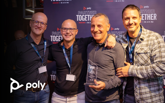 headON gewinnt Poly Partner of the Year Award 2022