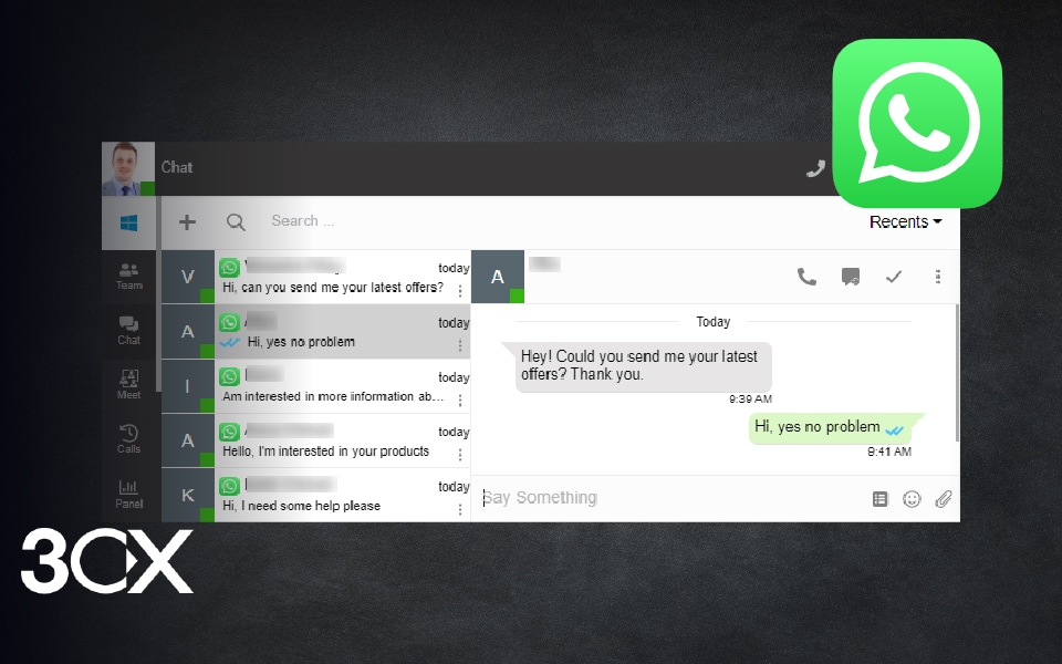 3CX V18 Update 5 bringt WhatsApp-Integration