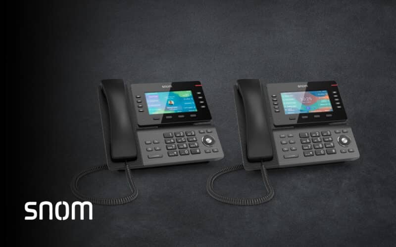 Neu im Sortiment: Snom D862 und D865