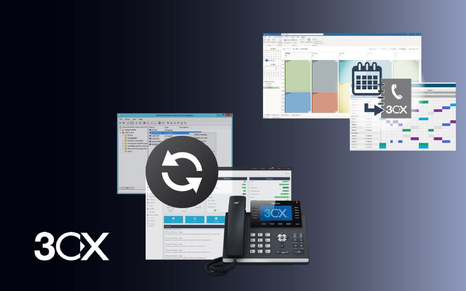 3CX LDAP Sync und zeitgesteuerte Anrufweiterleitung