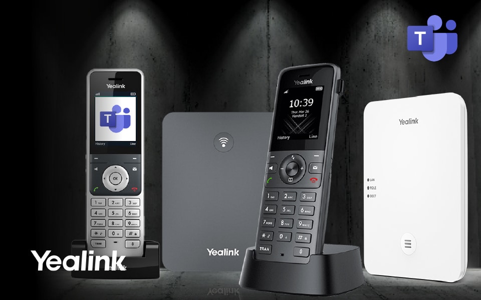 Yealink IP-DECT Hardware für das Microsoft Teams SIP Gateway