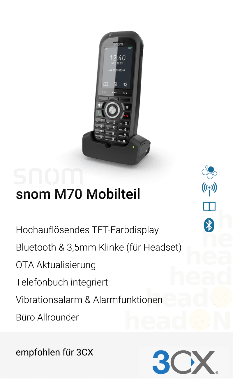 Snom M70 Mobilteil