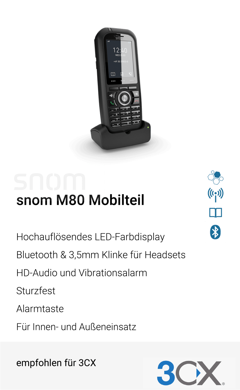 Snom M80 Mobilteil