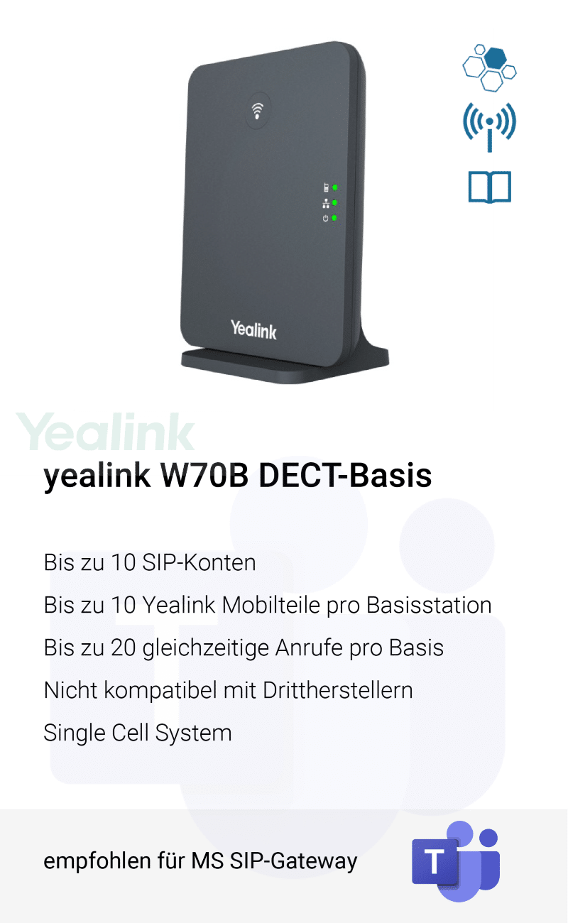 Yealink W70B Basisstation