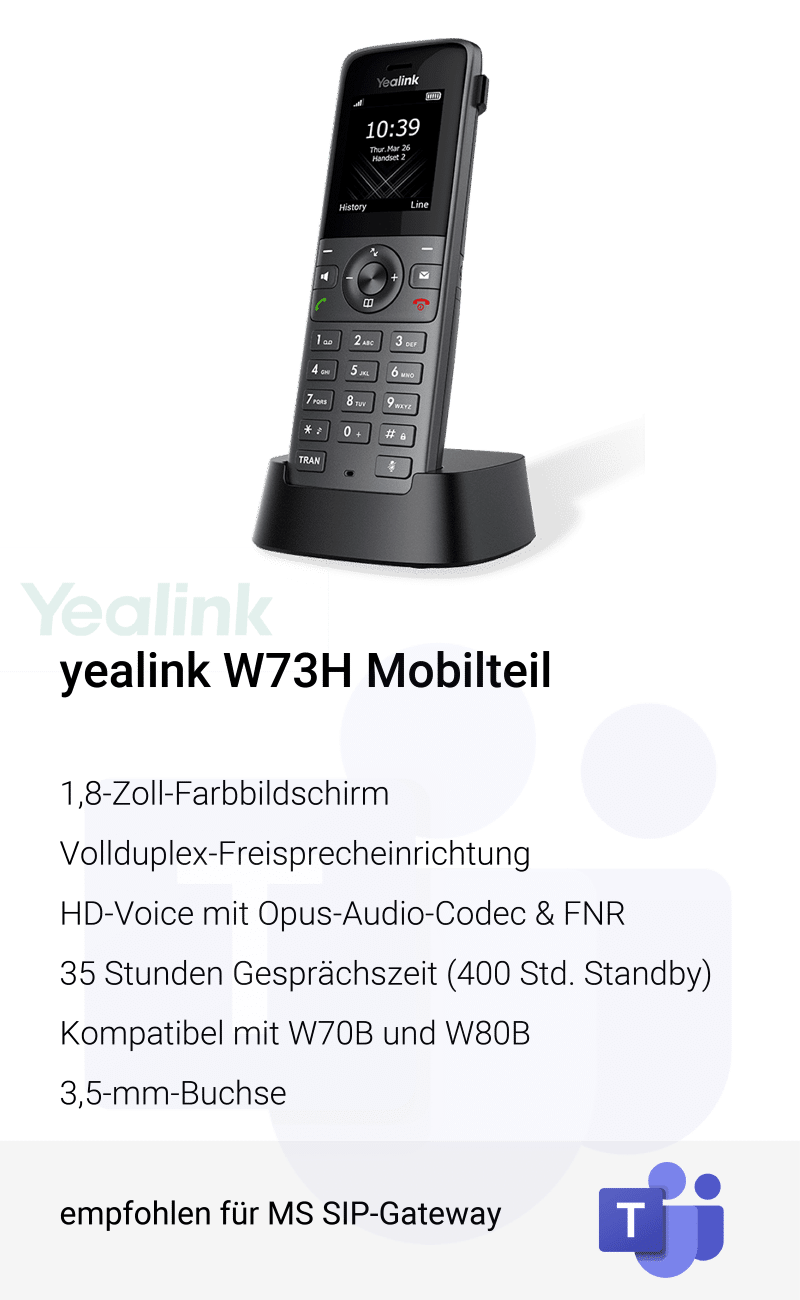 Yealink W73H