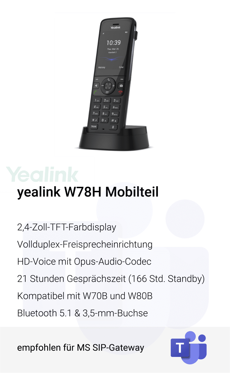 Yealink W78H