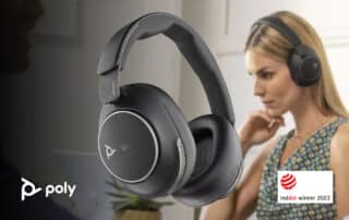 Poly Voyager Surround 80 UC - reddot design award winner 2023