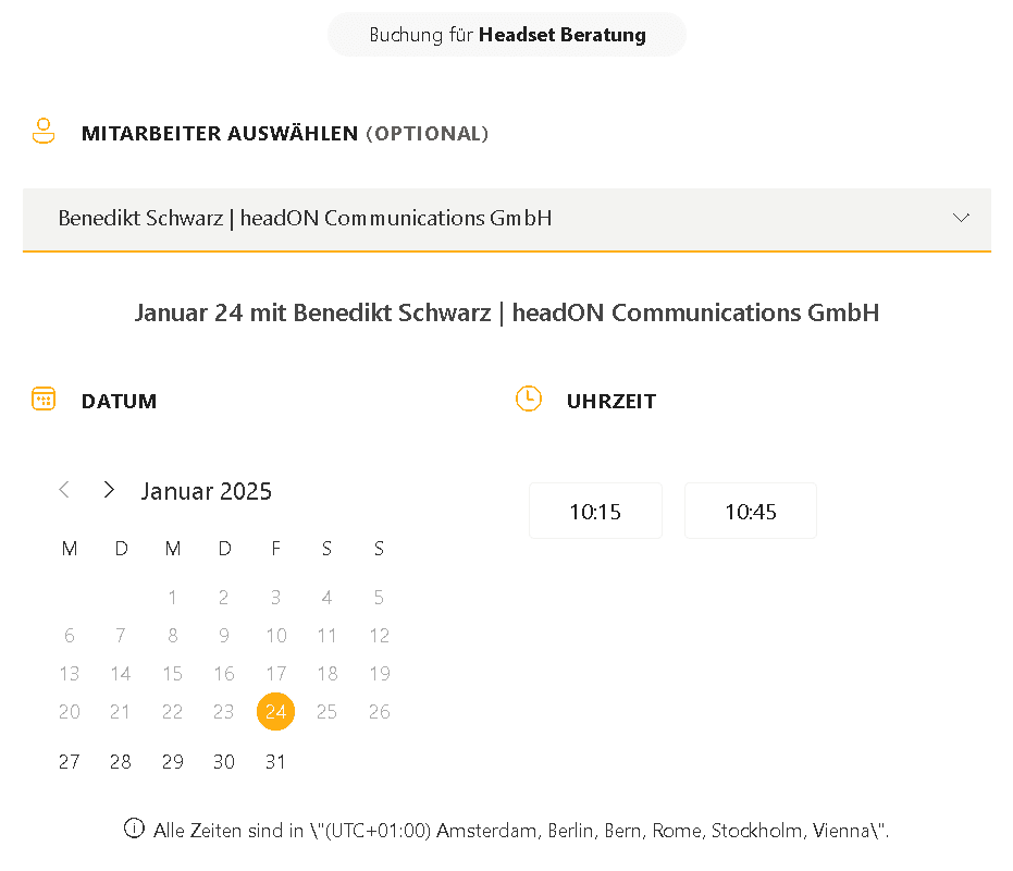 Buchen Sie Ihren Beratungstermin