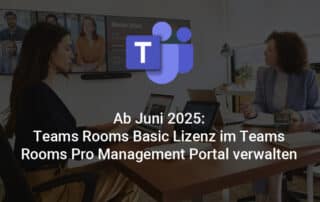 Teams Rooms Basic Lizenz im Teams Rooms Pro Management Portal verwalten